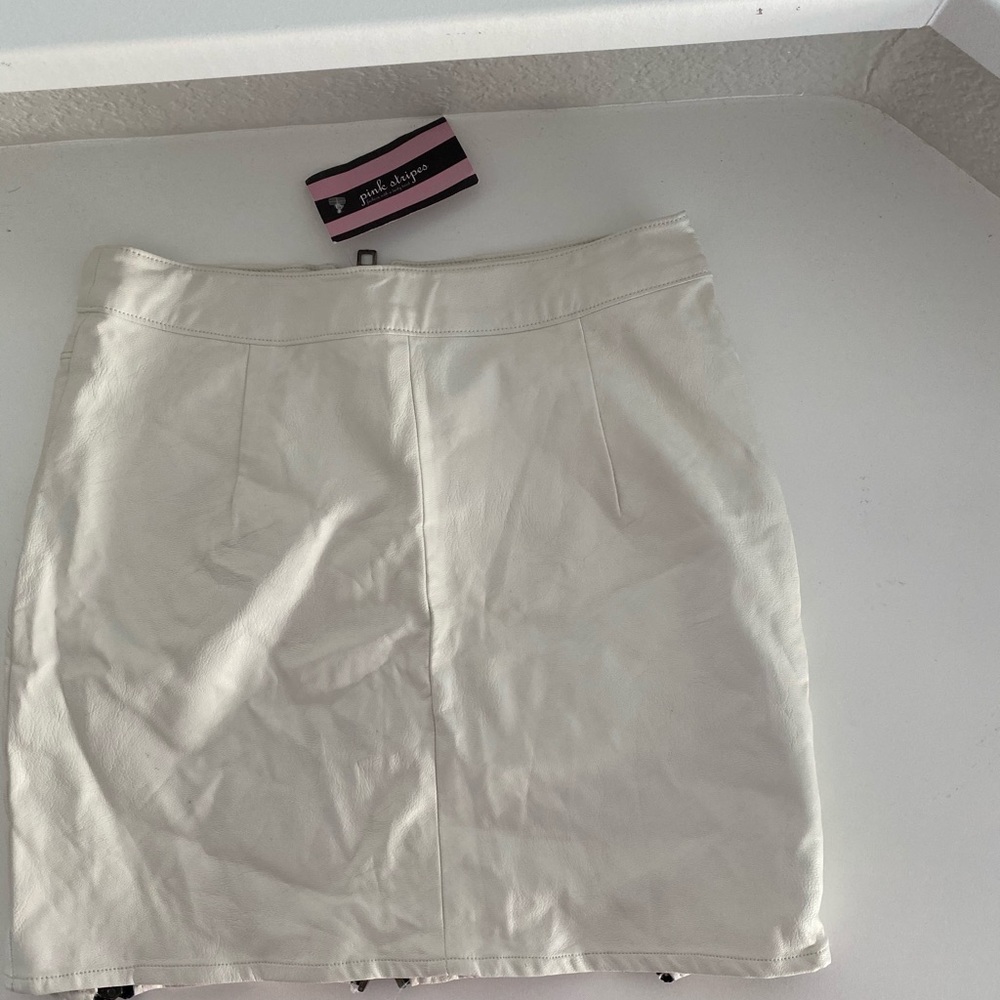 BNWT Leather Skirt